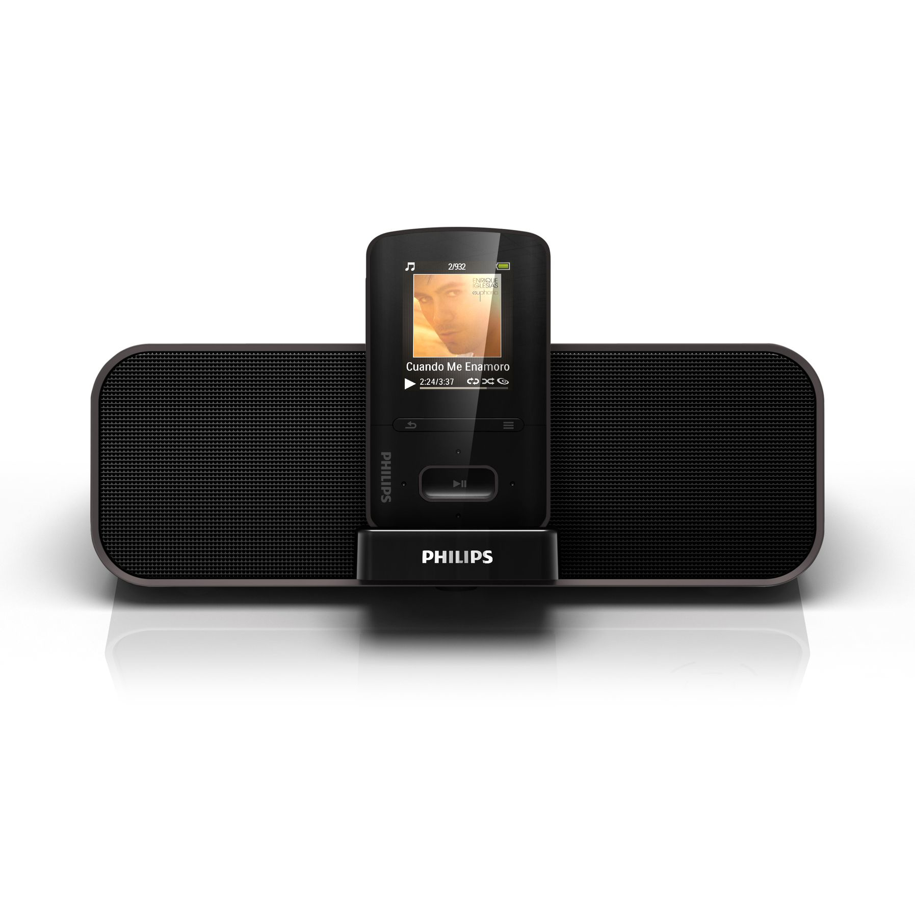 Philips GoGear MP4 player with docking speaker SA3DKV04KN/02 – image 2
