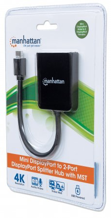 Manhattan 207775 video splitter Mini DisplayPort 2x DisplayPort – image 5