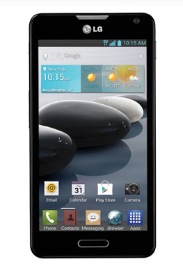 LG Optimus F6 11.4 cm (4.5") Single SIM Android 4.1.2 4G 1 GB 8 GB 2460 mAh Black