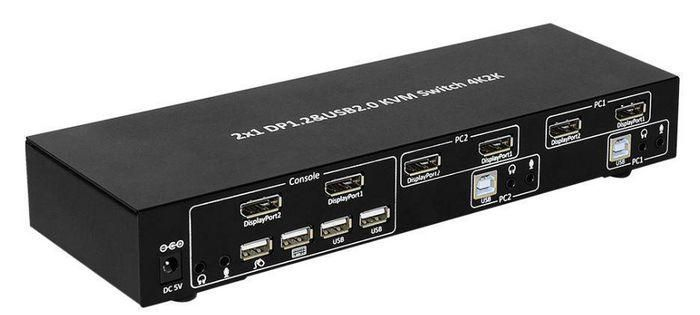 Microconnect MC-DP-KVM201K KVM switch Black – image 2