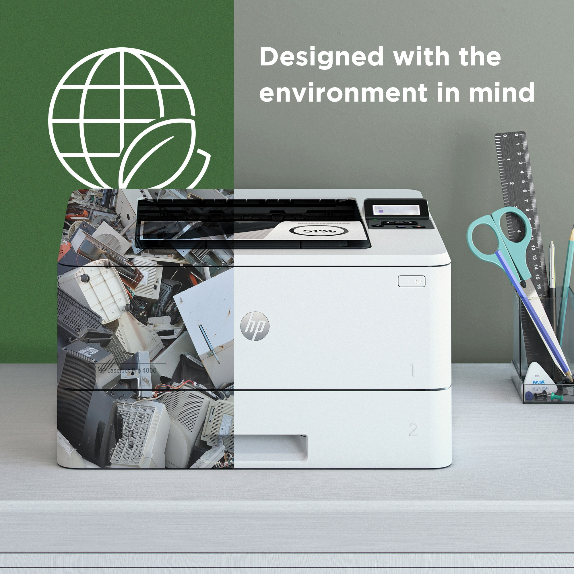HP LaserJet Pro 4002dne Printer – image 8