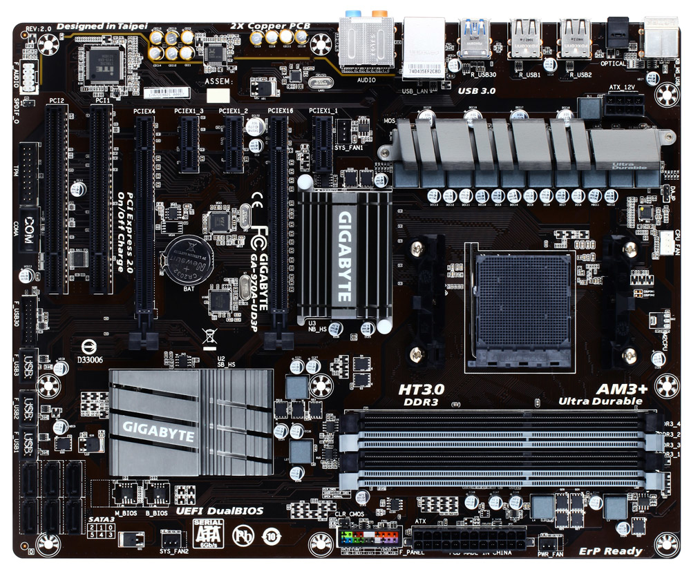 GIGABYTE GA-970A-UD3P (rev. 2.x)