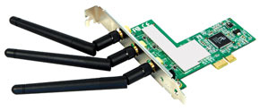 Lindy Wireless LAN PCIe Card