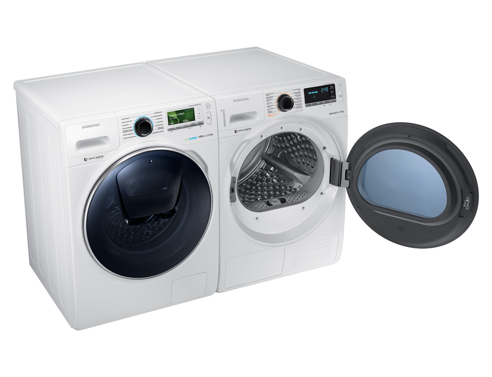 Samsung DV80M8214AW tumble dryer Freestanding Front-load – image 9