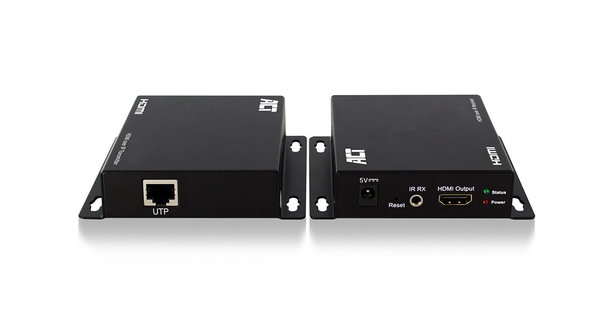 ACT HDMI over IP extender set CATx up to 100 meter – image 1