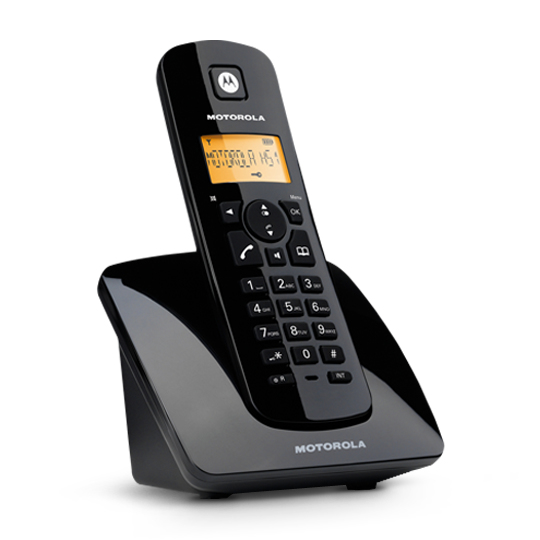 Zebra Motorola C401 DECT telephone Caller ID Black