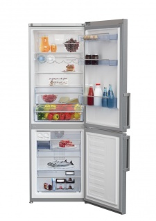 Beko CNA365ED2ZX fridge-freezer Freestanding Stainless steel – image 2