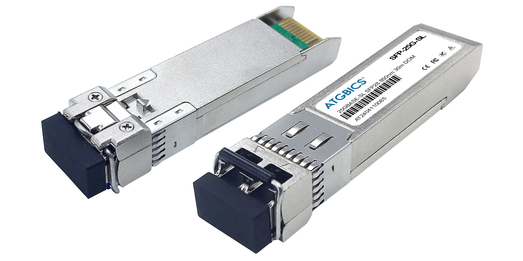 ATGBICS R0R42A HPE compatible Transceiver SFP28 25GBase-SL (850nm MMF 30m LC DOM)