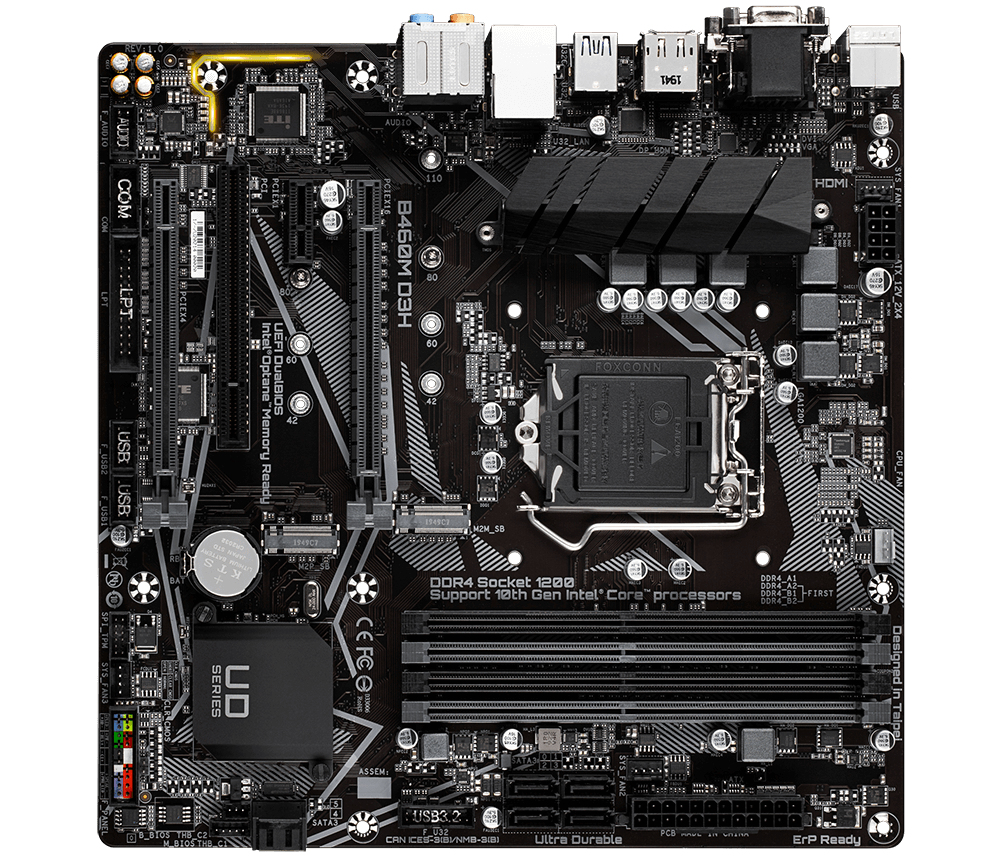 GIGABYTE B460M D3H – image 2