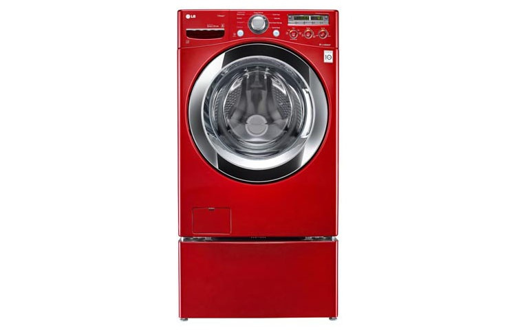 LG WM3250HRA washing machine Front-load 1200 RPM Red