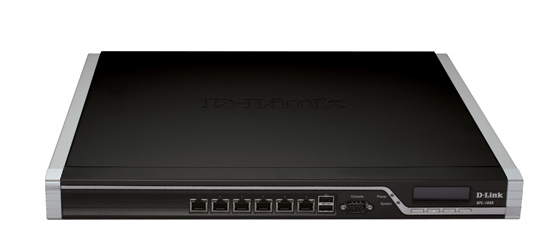 D-Link DFL-1660-NB hardware firewall 1U 1.2 Gbit/s