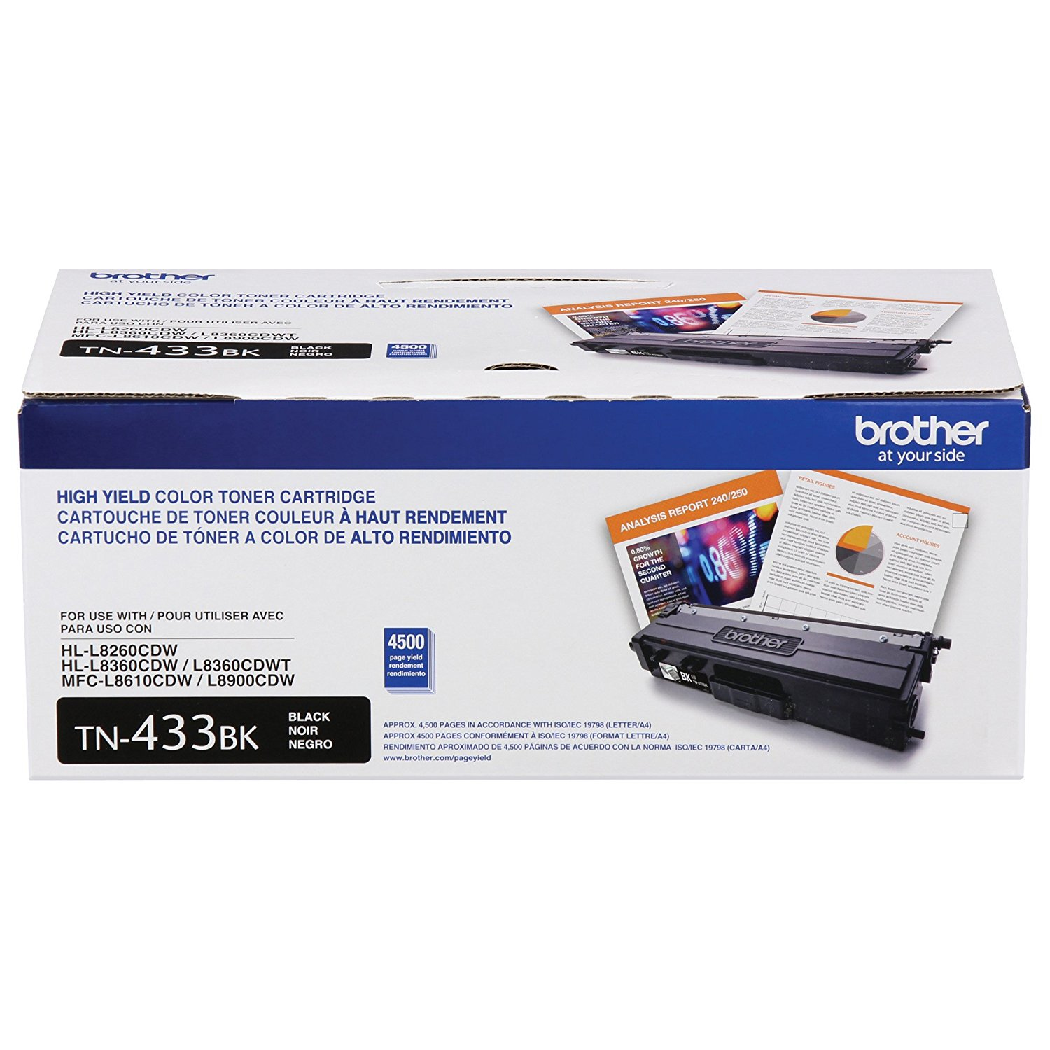 Brother TN-433BK toner cartridge 1 pc(s) Original Black – image 5