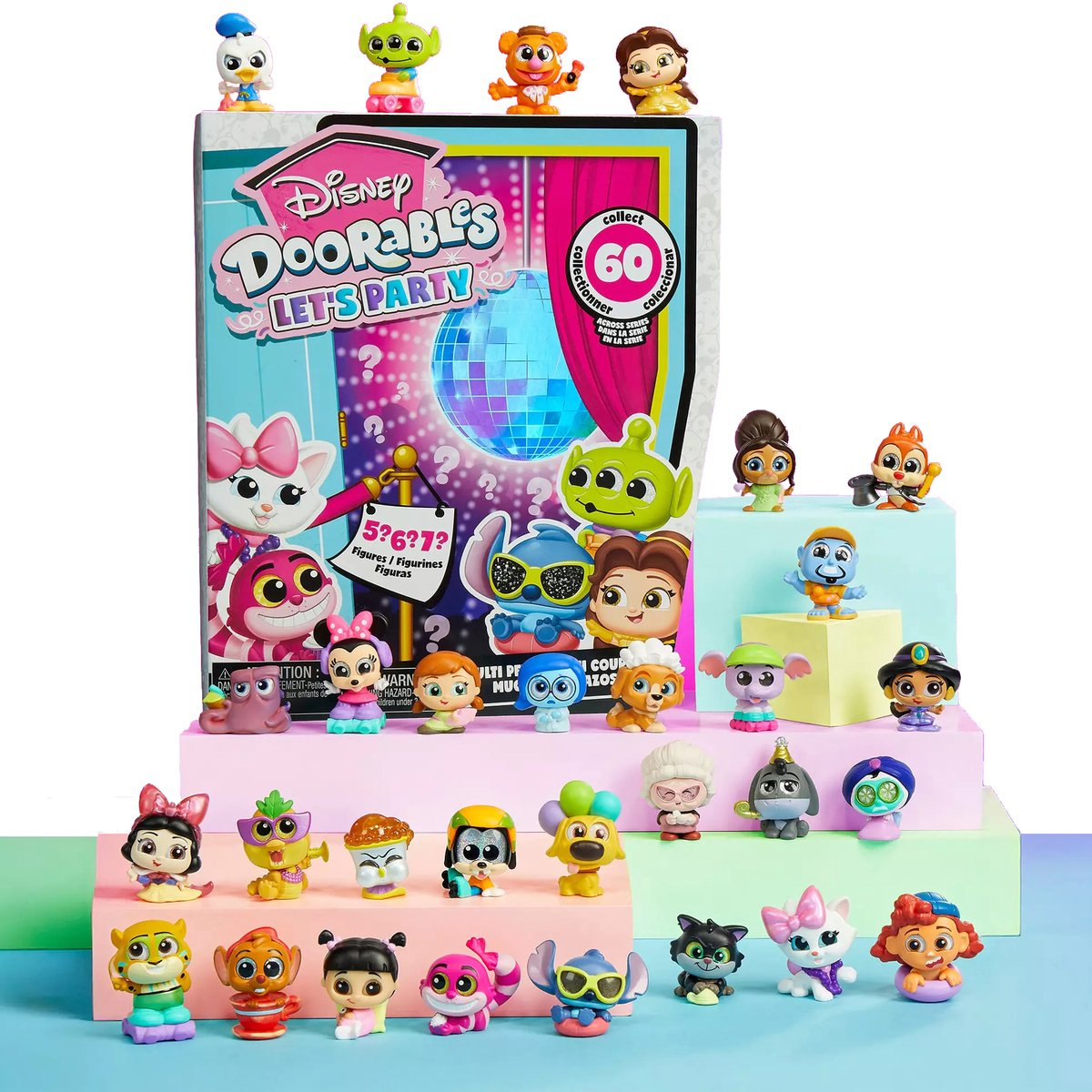 عکس ست فیگور اسباب بازی Just Play Doorables Pop Up Party Multi Peek