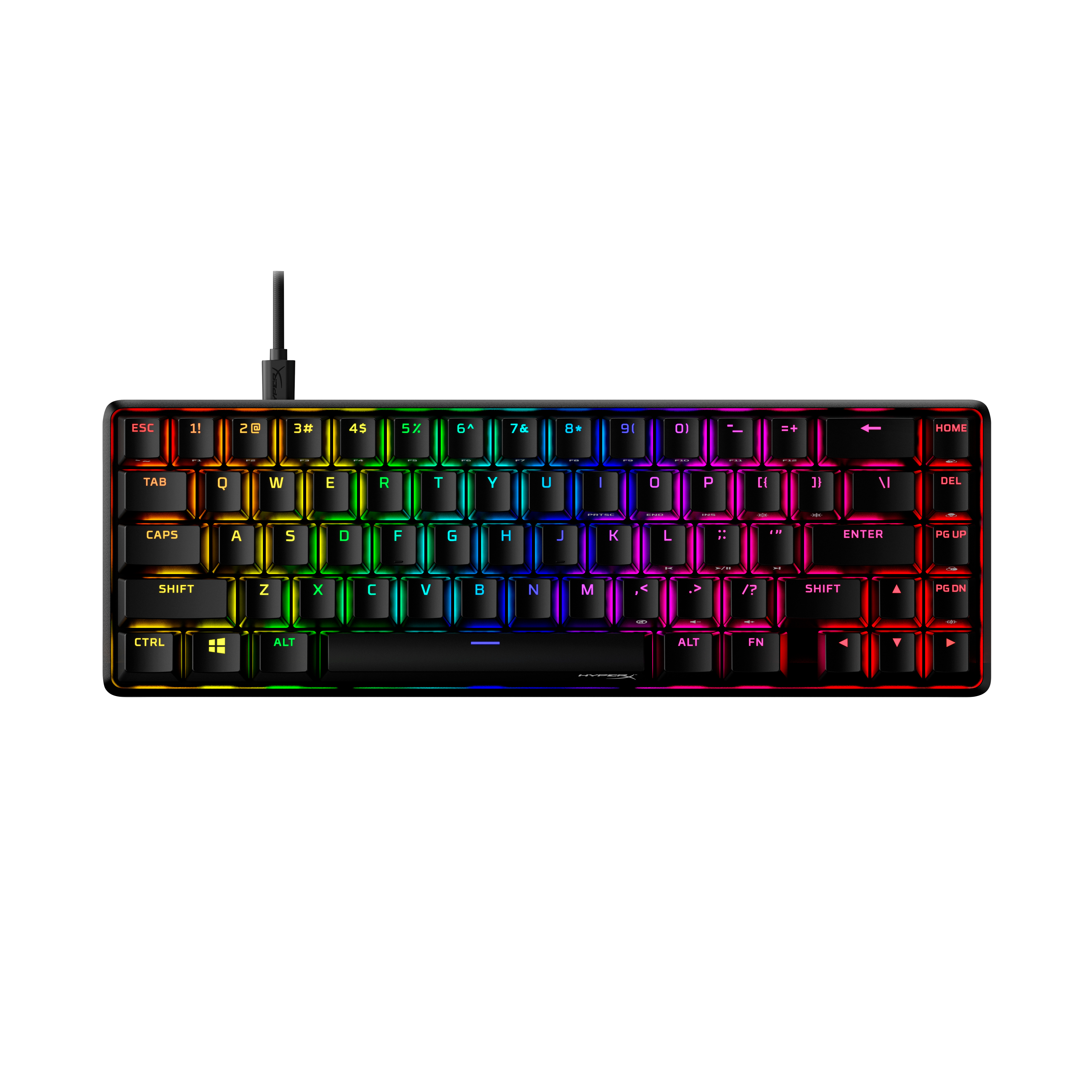 Tastatura HP HyperX Alloy Origins 65/Mehanicka/Gaming/ HX Red/US/4P5N4AA/crna