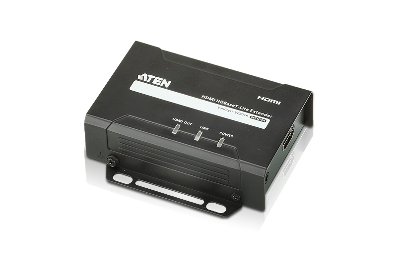 ATEN VE801R-AT-G AV extender AV receiver Black – image 1
