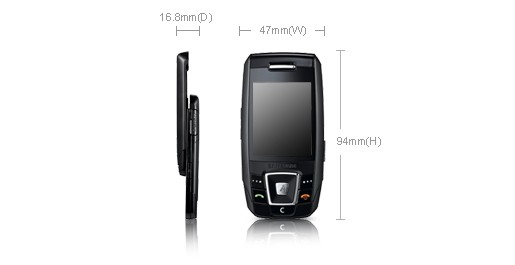 Samsung SGH-E390, Black – image 7