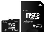 ADATA 4GB, Turbo microSDHC (TransFlash)