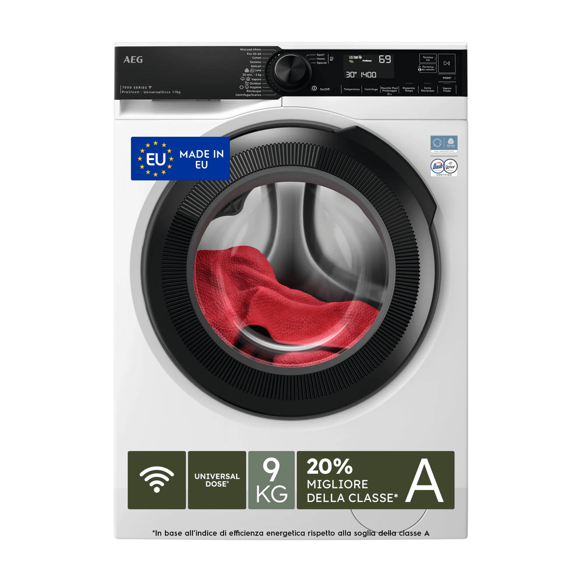AEG Series 7000 LR7FH94VY washing machine Front-load – image 1