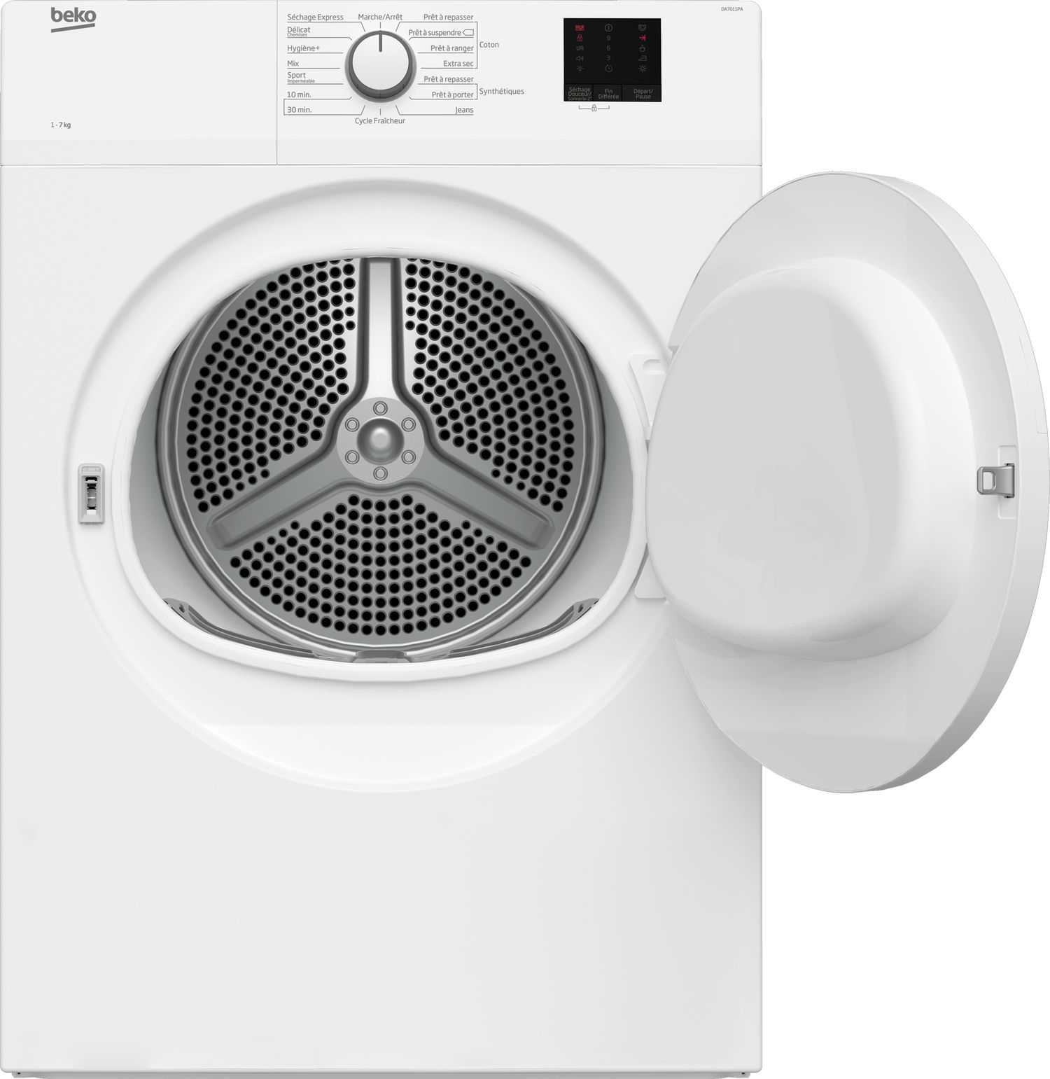Beko DA7011PA tumble dryer Freestanding Front-load – image 7