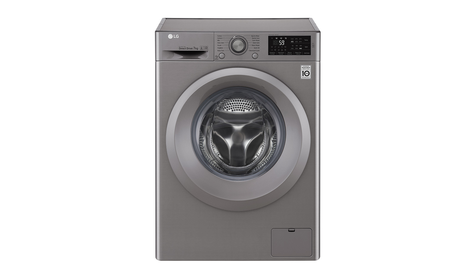 LG F4J5QN7S washing machine Front-load – image 1