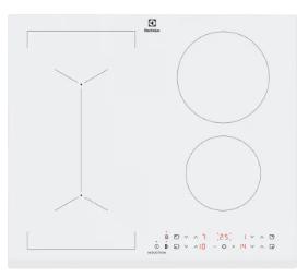 Electrolux LIV63431BW Белый Встроенный 59 cm Плита с зонами индукции 4 зона(ы)