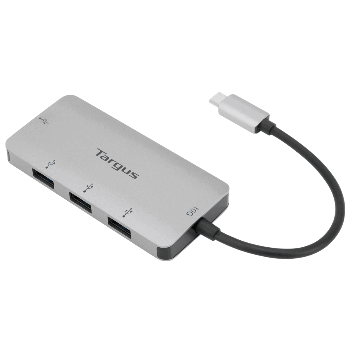 Targus ACH227USZ interface hub USB 3.2 Gen 2 (3.1 Gen 2) Type-C 10000 Mbit/s Grey – image 2