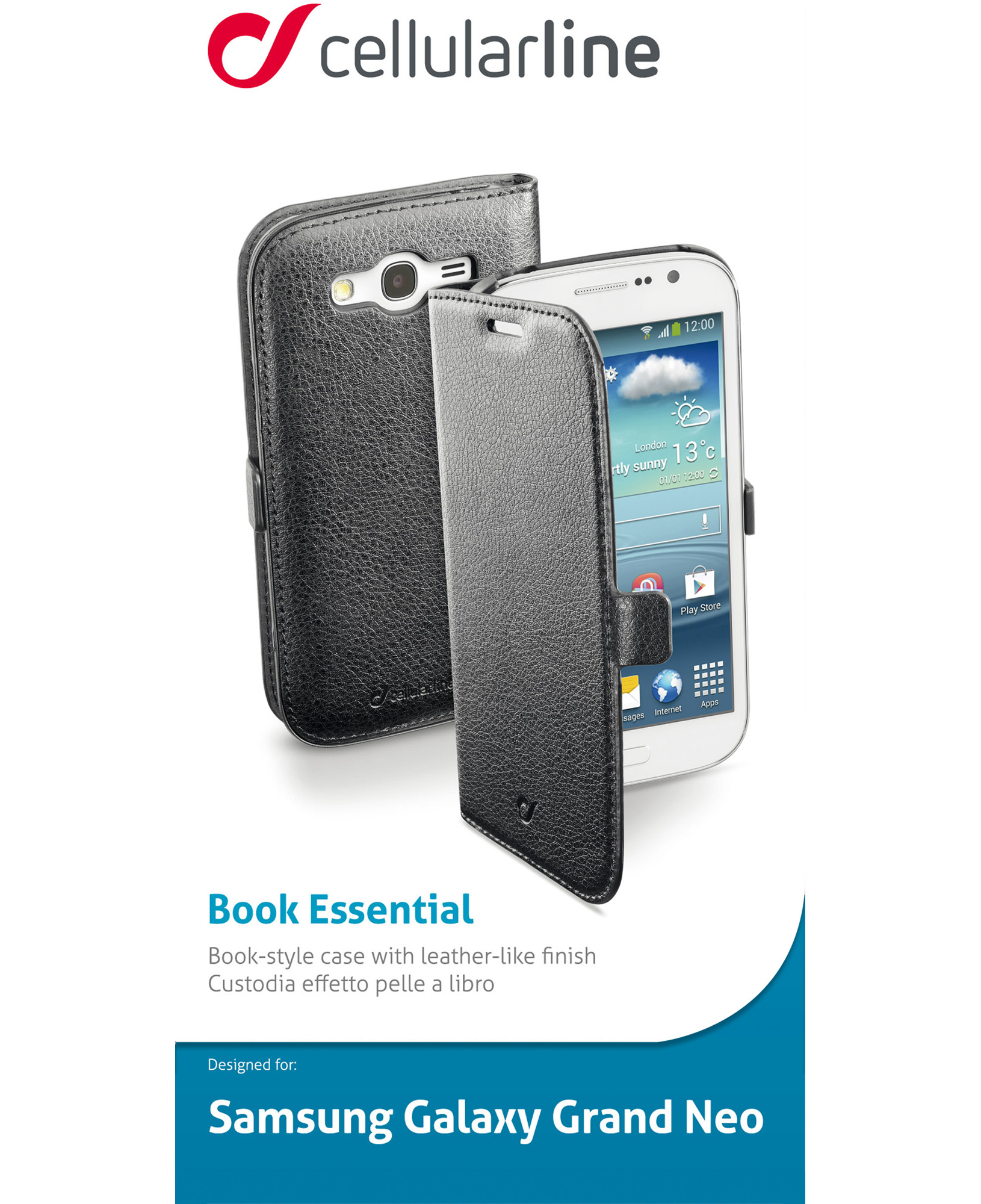 Cellularline Book Essential Pocket - Galaxy Grand Neo Plus/Grand Neo – image 3