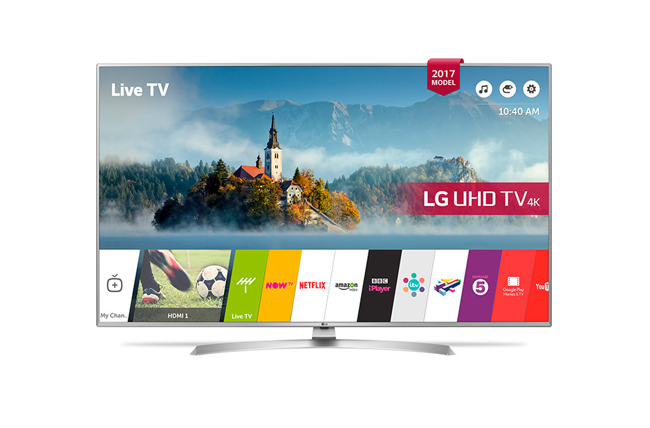 LG 65UJ701V TV 165.1 cm (65") 4K Ultra HD Smart TV Wi-Fi Silver – image 2