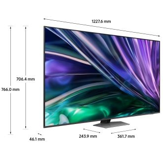 Samsung TQ55QN88DBT 139.7 cm (55") 4K Ultra HD Smart TV Wi-Fi Carbon, Silver – image 4
