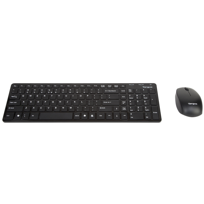 Targus AKM15USZ keyboard Mouse included Universal RF Wireless QWERTY English Black