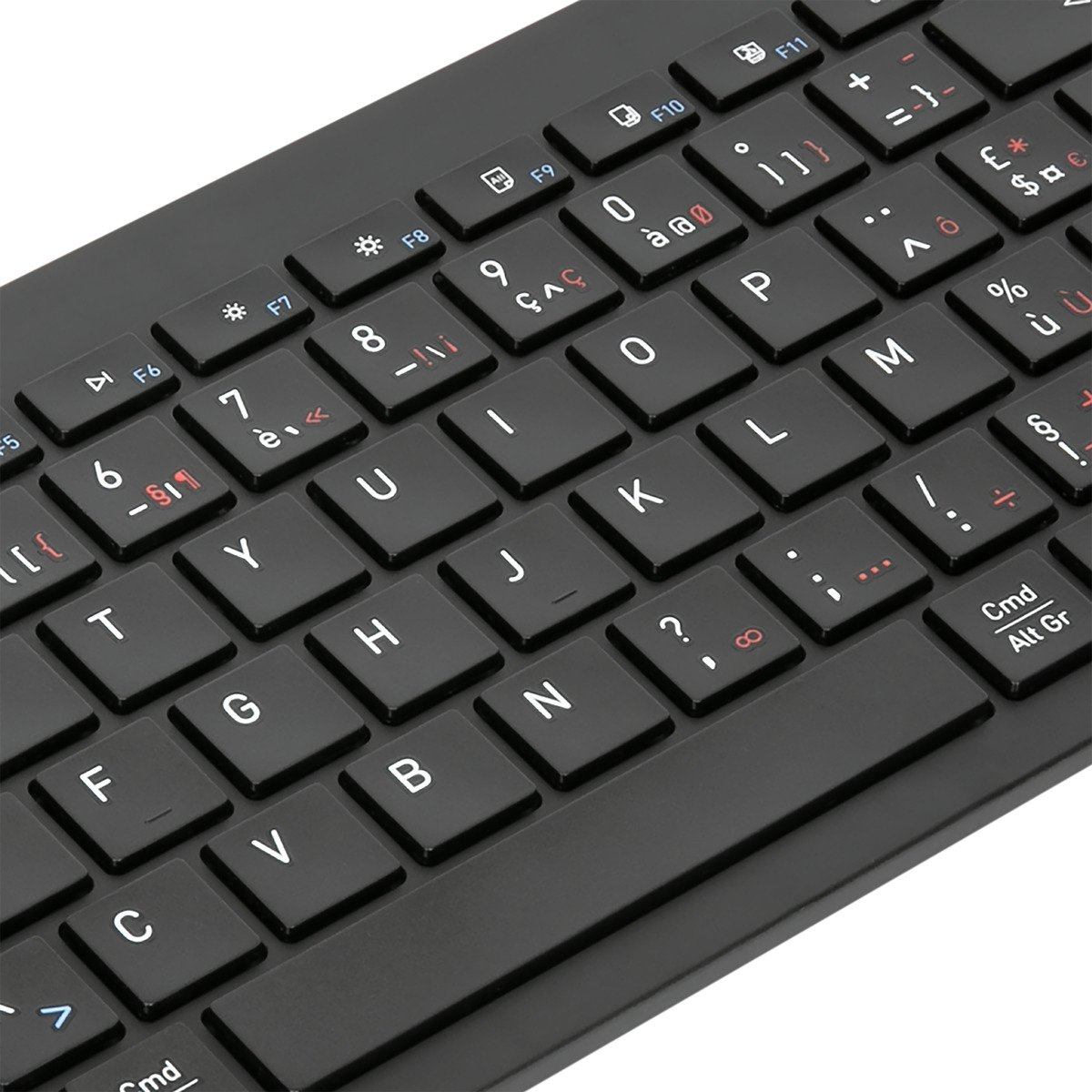 Targus AKB863FR keyboard Universal Bluetooth AZERTY French Black – image 2