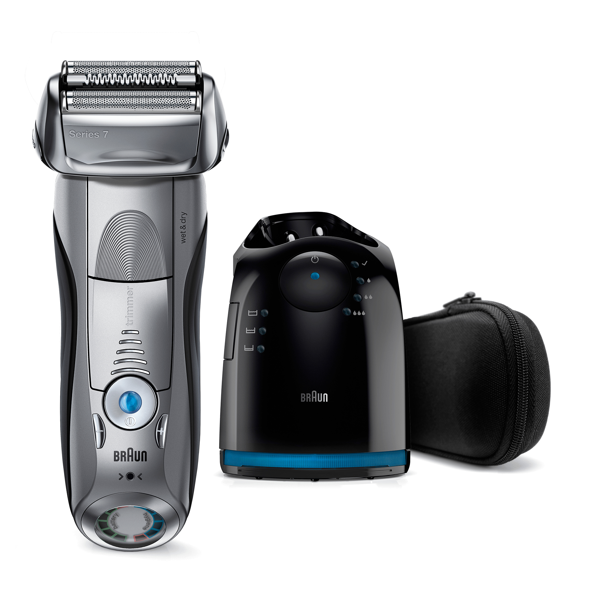Braun 81640354 men's shaver Foil shaver Trimmer Silver – image 1