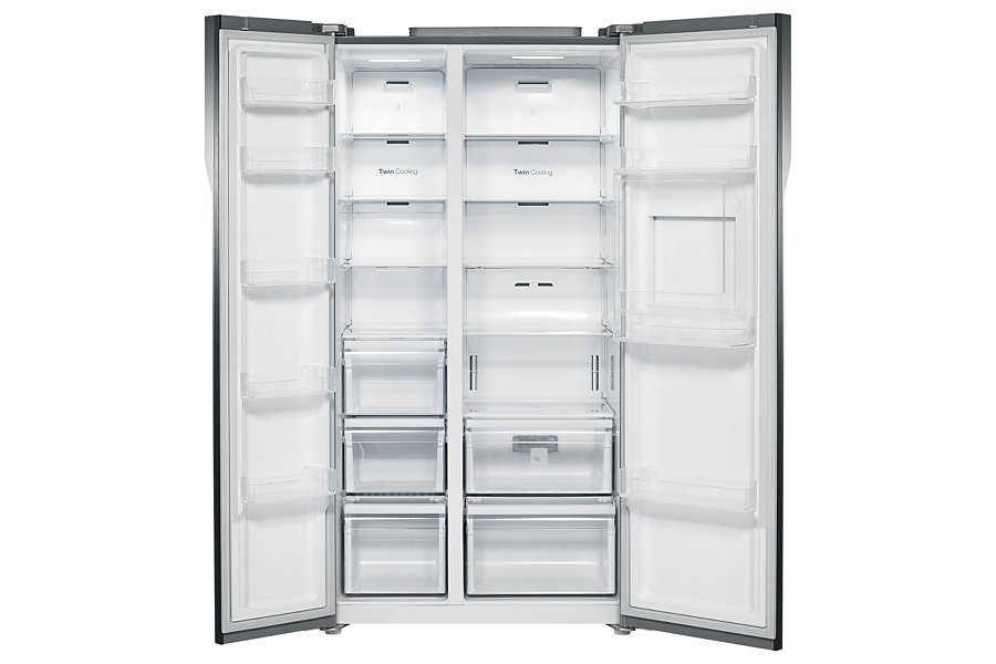 Samsung RS554NRUA1J side-by-side refrigerator Freestanding – image 1