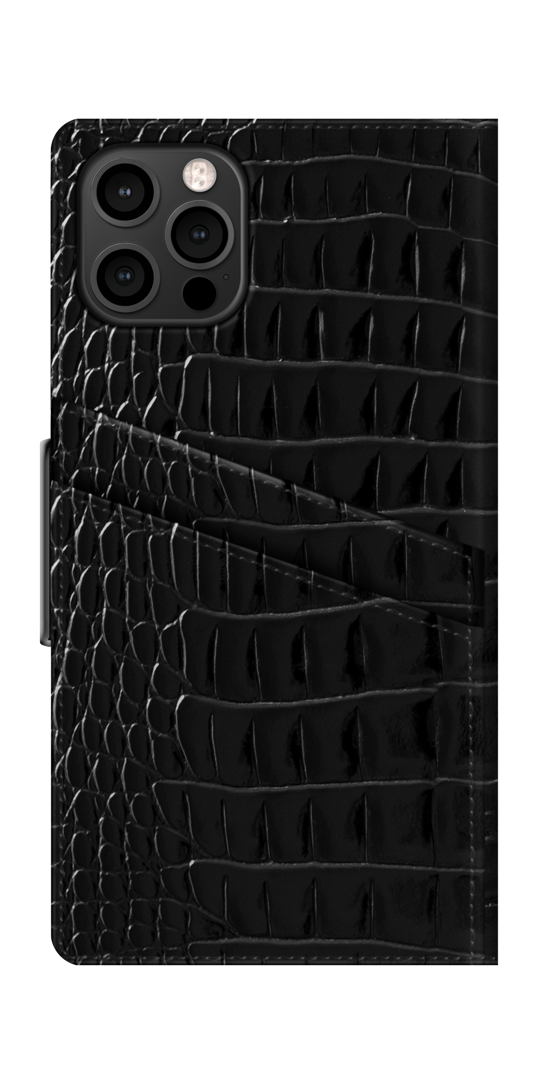 iDeal of Sweden Atelier Wallet iPhone 12/12P Neo Noir Croco – image 3
