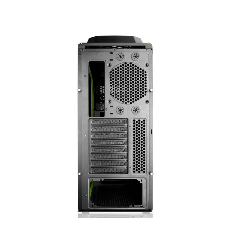 itek Iron Soldier Midi Tower Black, Green image 4