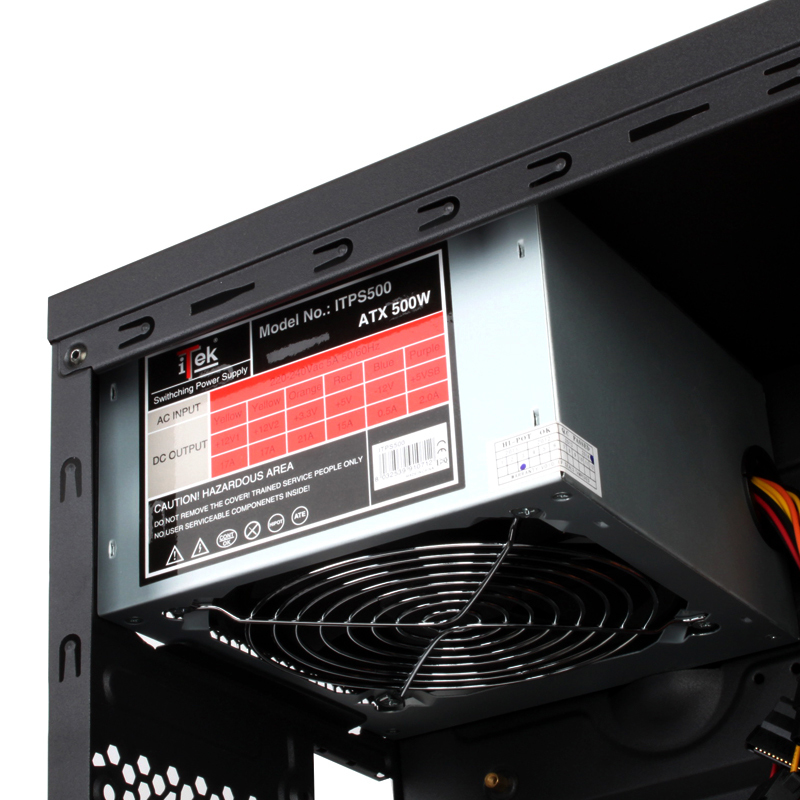 itek REPLAY 2.0 Midi Tower Black 500 W image 4