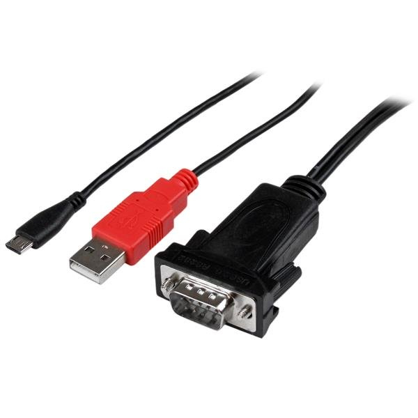 StarTech.com Cavo Adattatore Seriale RS232 a micro USB …