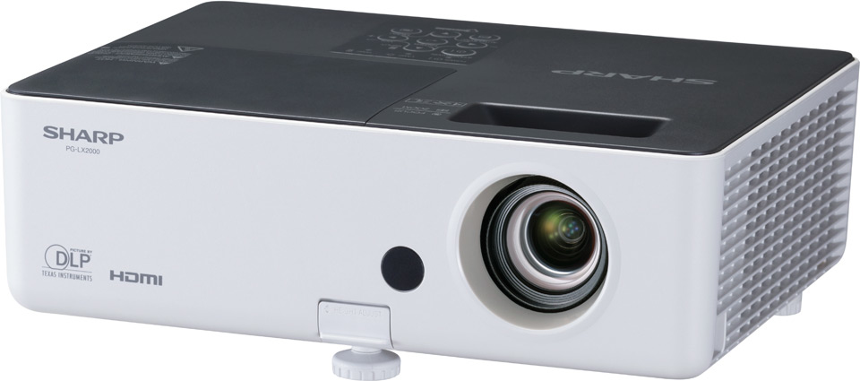 Sharp PG-LW2000 data projector Standard throw projector 2800 ANSI lumens DLP WXGA (1280x800) White