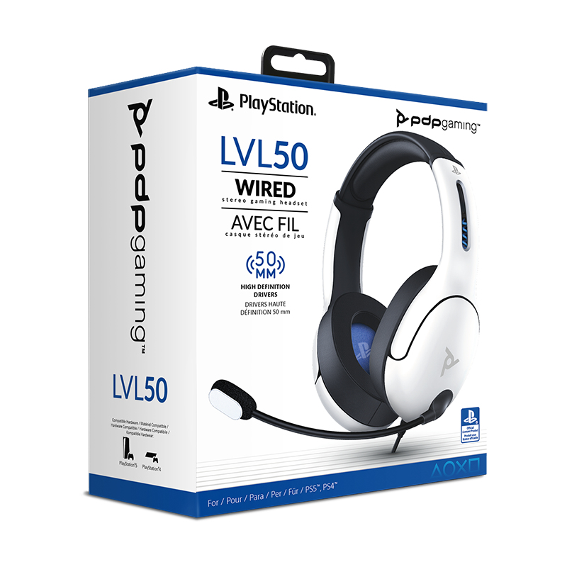 PDP 051-099-NA-WH headphones/headset Wired Head-band Gaming White – image 8