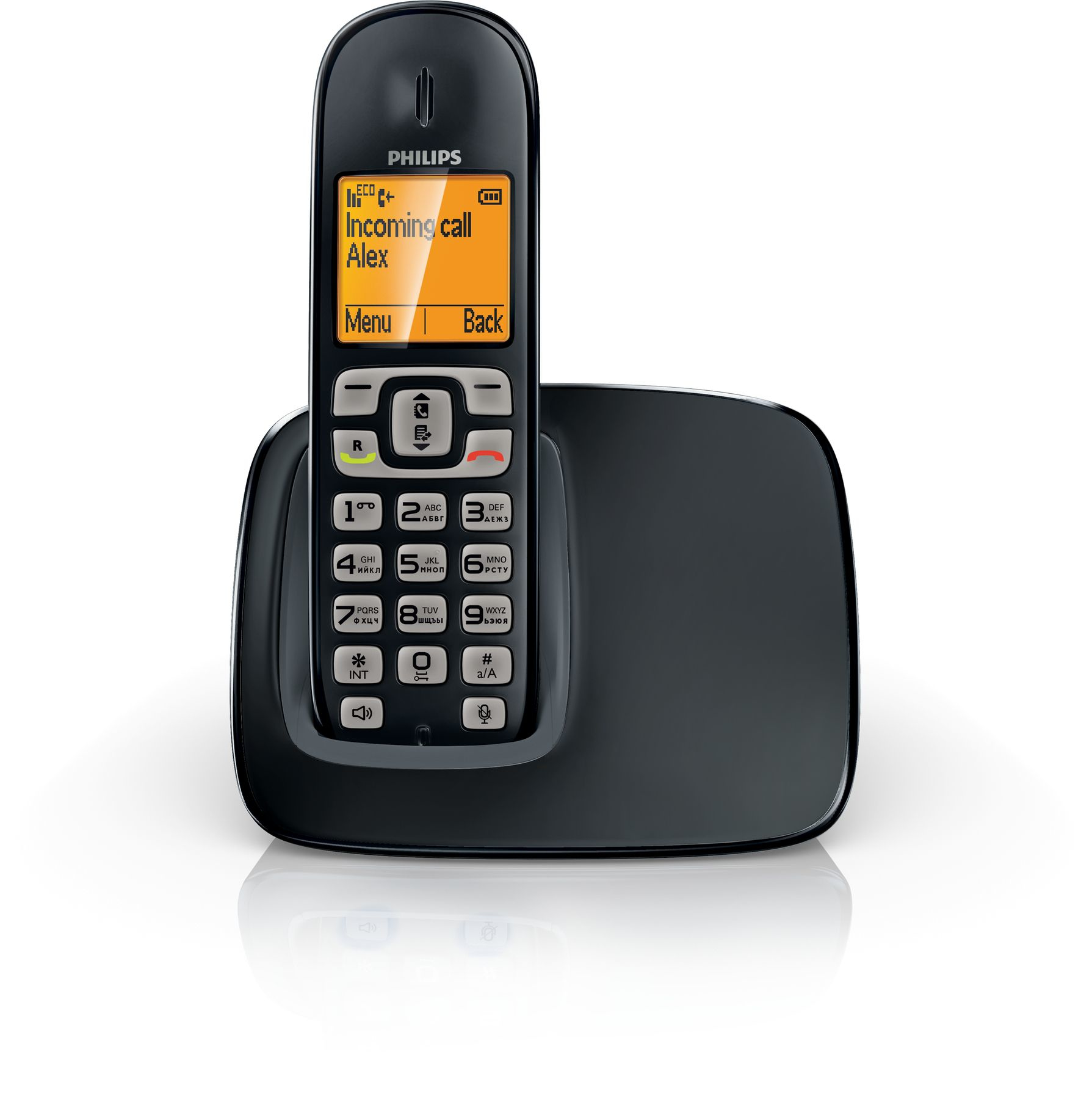 Philips BeNear CD2901B/51 telephone DECT telephone Caller ID Black – image 2