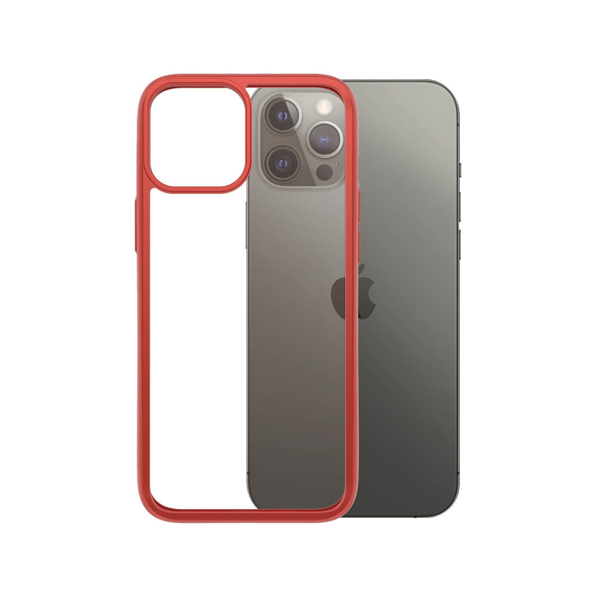 PanzerGlass ® ClearCaseColor™ iPhone 12 Pro Max - Mandarin Red Limited Edition – image 2