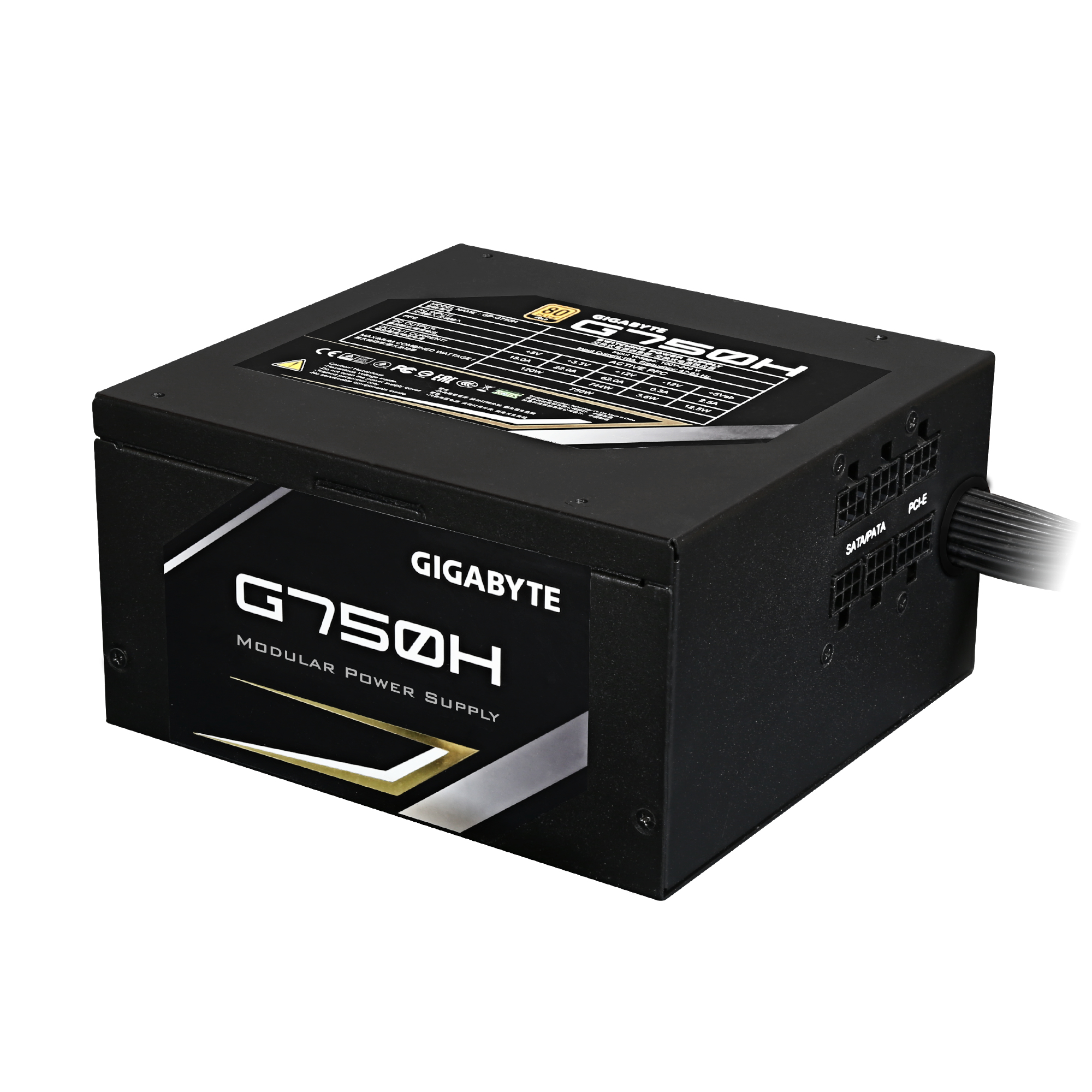 GIGABYTE G750H power supply unit – image 3