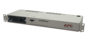 APC MasterSwitch, 1U, 12A, 208&230V, (8)C13