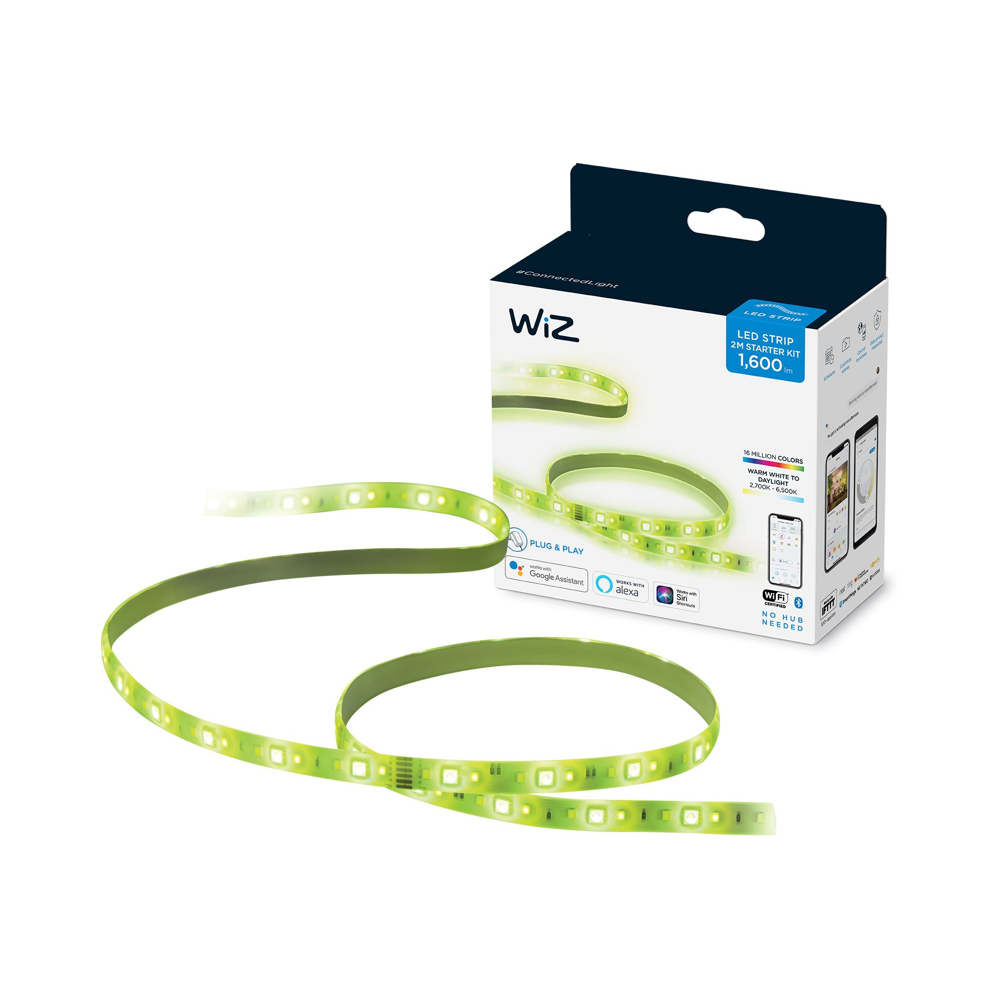 WiZ 929002524801 smart lighting Smart strip light Wi-Fi/Bluetooth – image 2