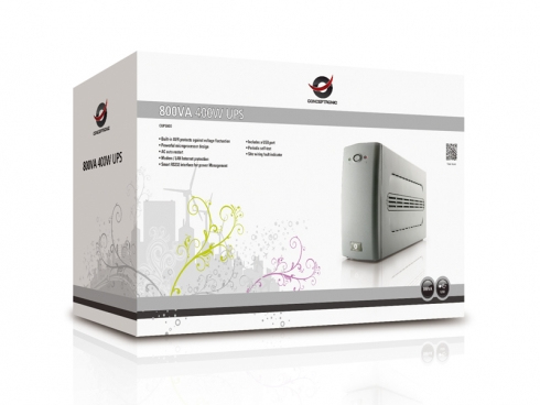 Conceptronic CUPS800 uninterruptible power supply (UPS) 0.8 kVA – image 6