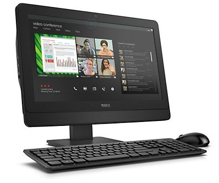 DELL OptiPlex 3030 Intel Pentium G G3240 49.5 cm (19.5″) 1600 x 900 pixels All-in-One PC 4 GB DDR3-SDRAM 500 GB HDD Windows 7 Professional Black image 3