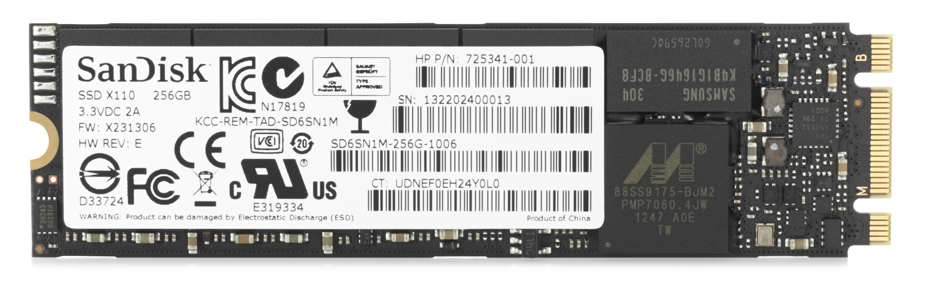 HP J2V73AA SSD-hårddisk 180 GB SATA MLC