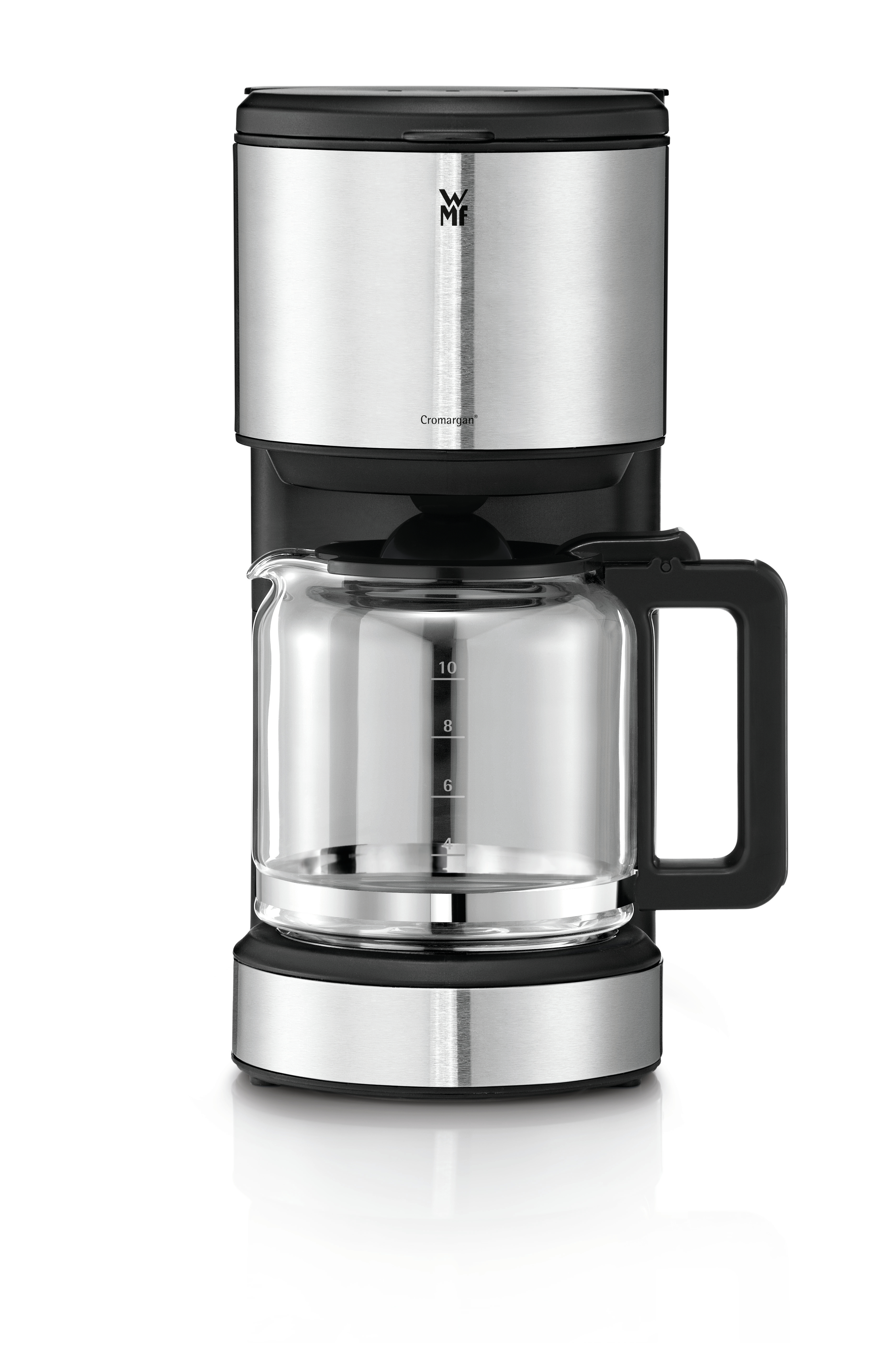 WMF Stelio 0412150011 Filtre Kahve Makinesi, 1.25 L, 10 Fincan, Öğütülmüş Kahve, Paslanmaz Çelik