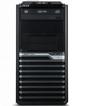 Acer Veriton M 4620G Intel® Core™ i5 i5-3330 4 GB DDR3-SDRAM 500 GB HDD Windows 7 Professional Desktop PC Black image 1