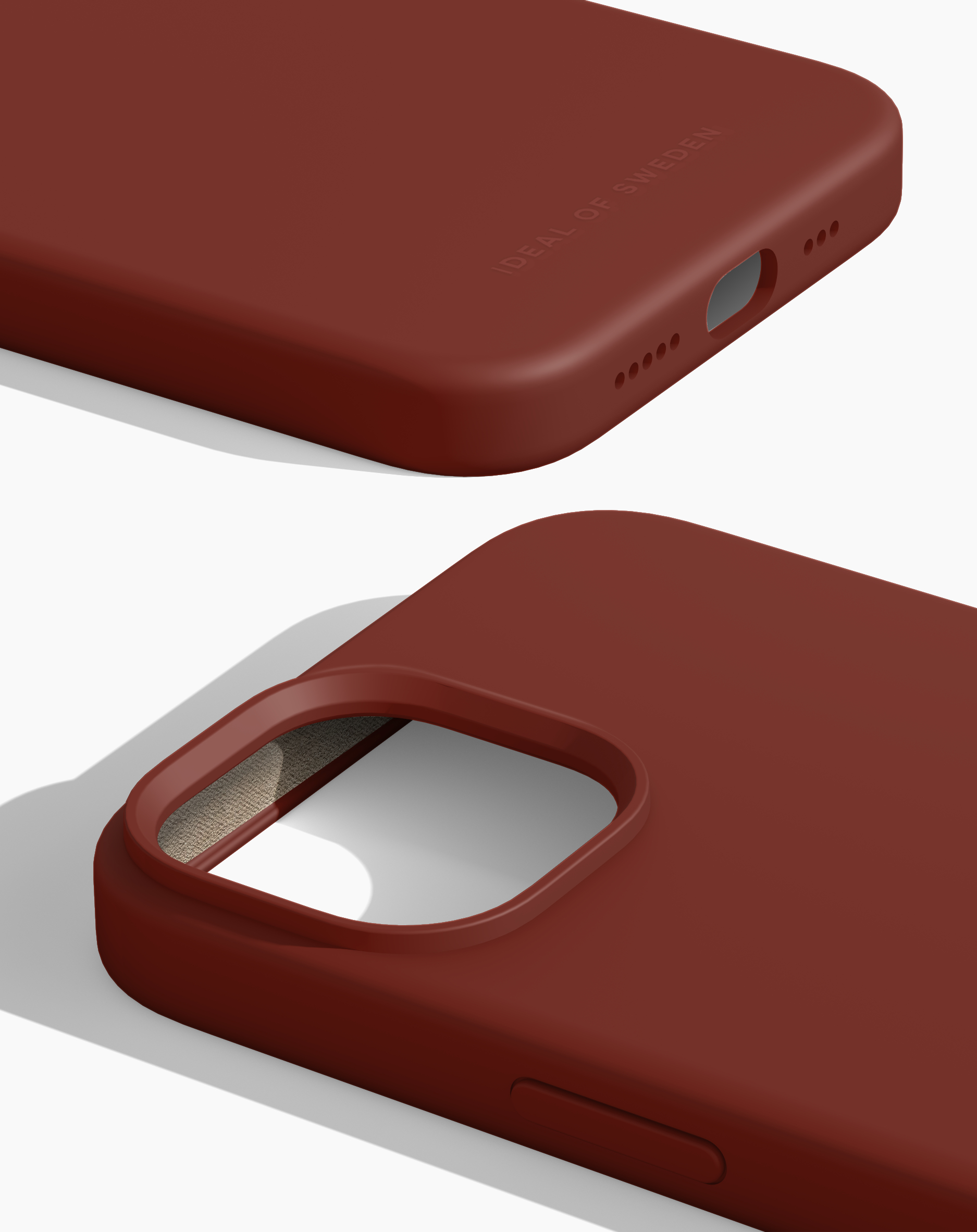 iDeal of Sweden Silicone Case iPhone 13/14 Dark Amber – image 1
